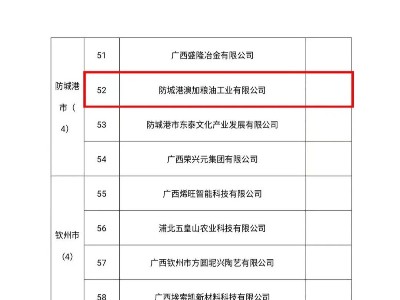 澳加糧油上榜2022年全區(qū)清廉民營(yíng)企業(yè)建設(shè)標(biāo)杆企業(yè)